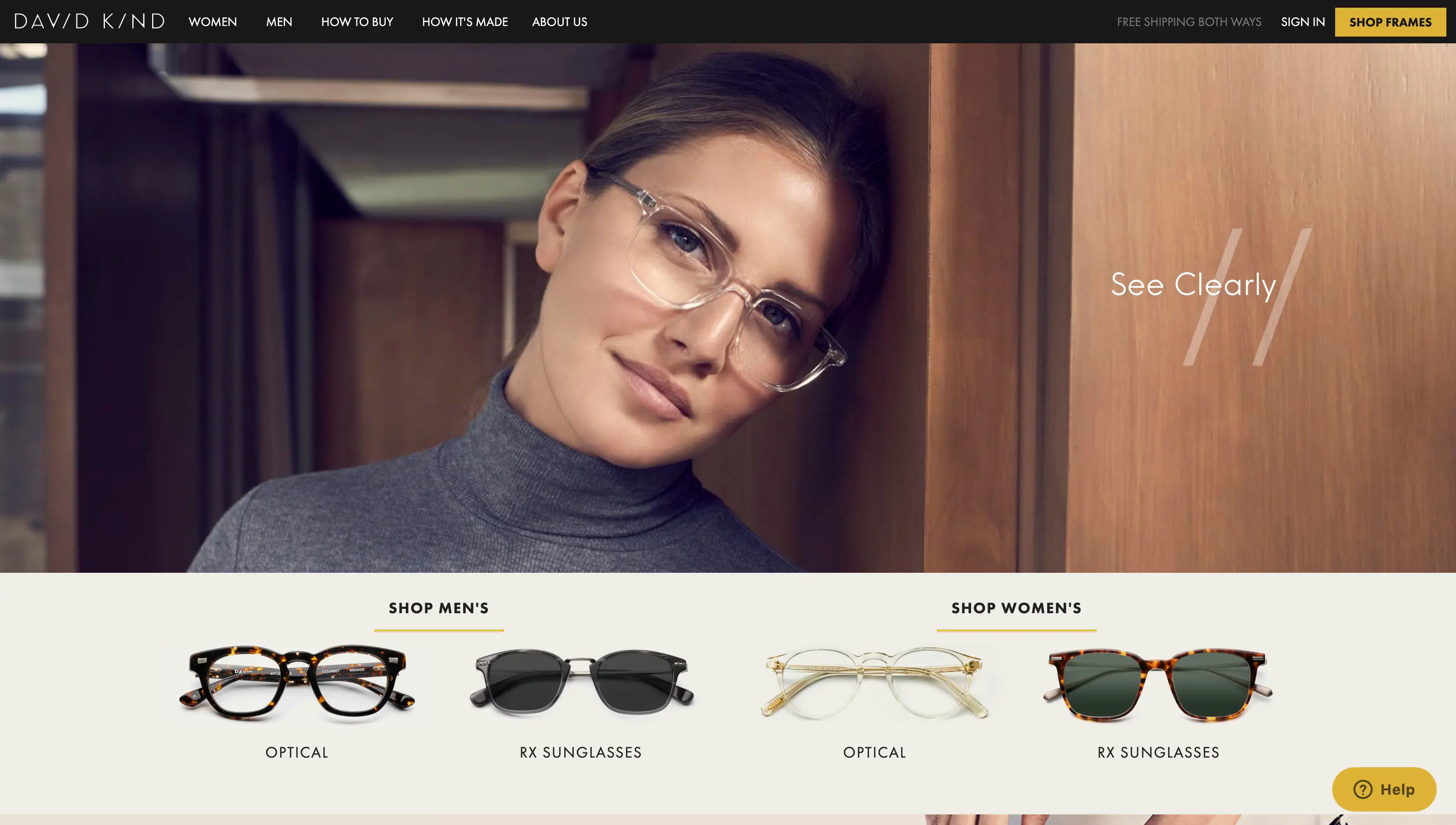 Ruby on Rails development team for an eyewear company