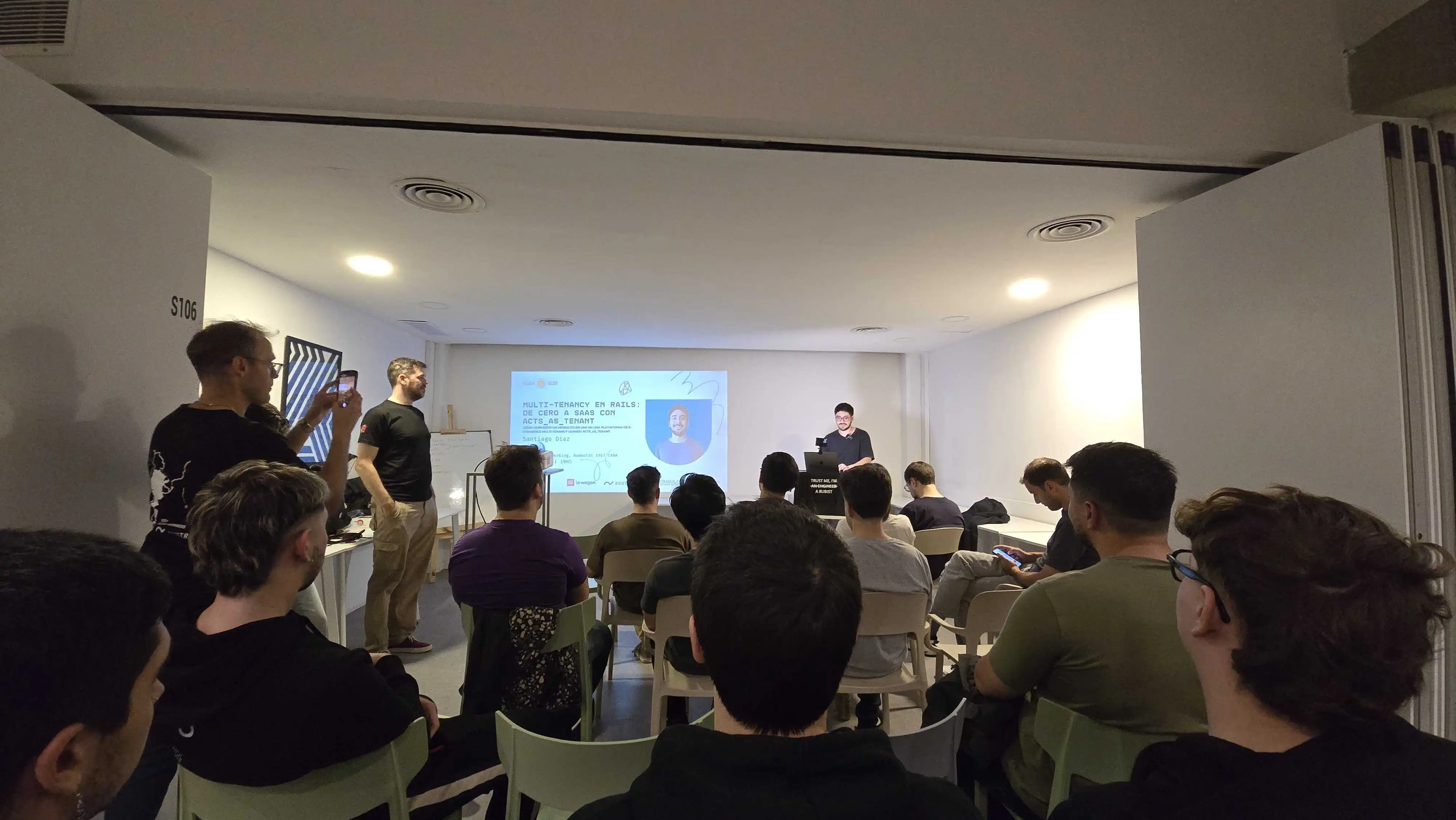 The first talk